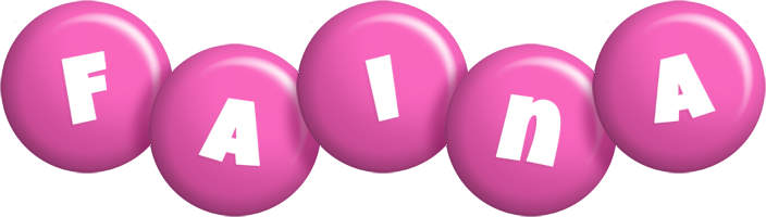Faina candy-pink logo