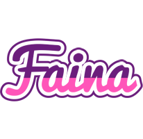 Faina cheerful logo