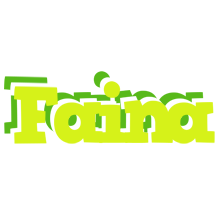 Faina citrus logo