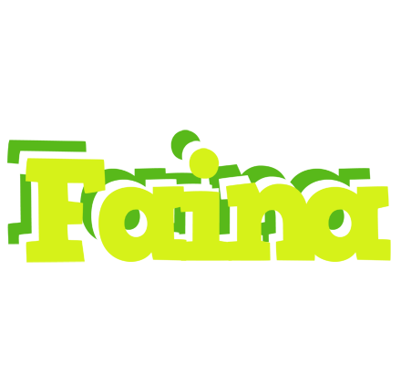 Faina citrus logo