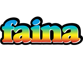 Faina color logo