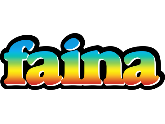 Faina color logo
