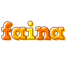 Faina desert logo