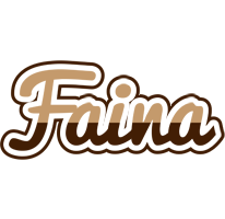 Faina exclusive logo