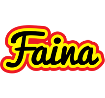 Faina flaming logo
