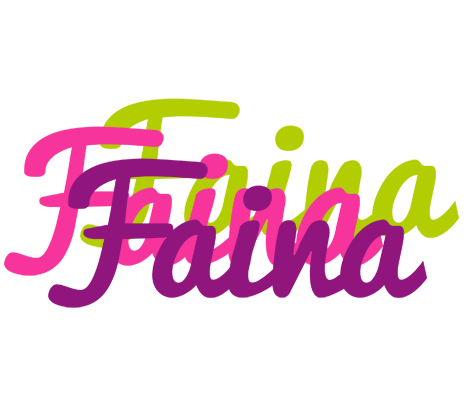 Faina flowers logo