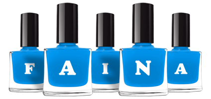 Faina glossy logo