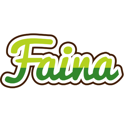 Faina golfing logo