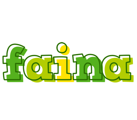 Faina juice logo