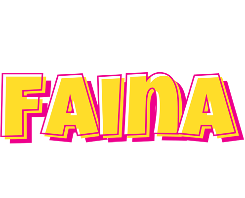 Faina kaboom logo