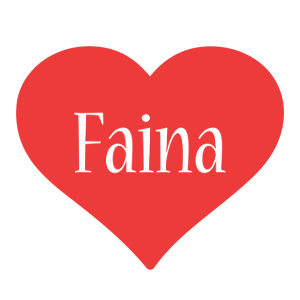 Faina love logo