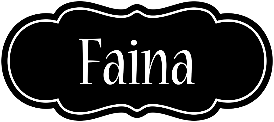 Faina welcome logo