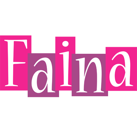 Faina whine logo