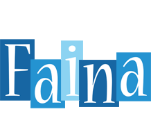 Faina winter logo