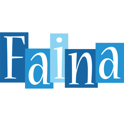 Faina winter logo
