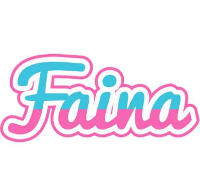 Faina woman logo
