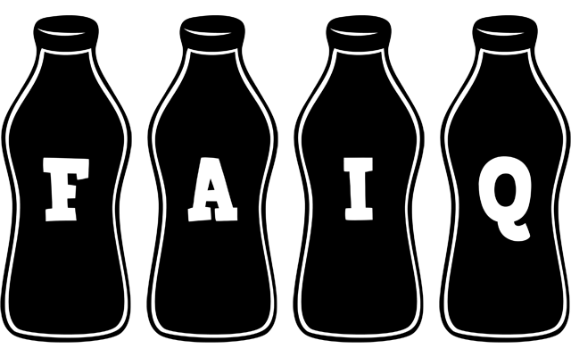 Faiq bottle logo