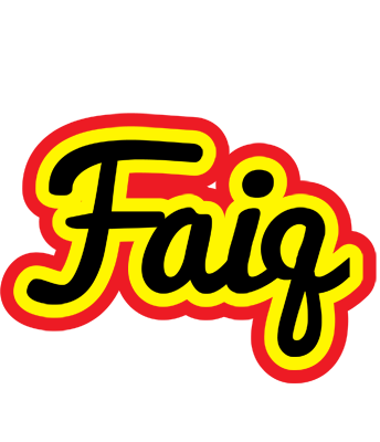Faiq flaming logo