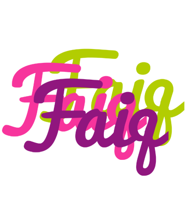 Faiq flowers logo