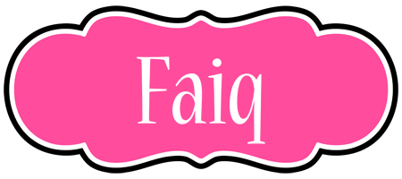 Faiq invitation logo