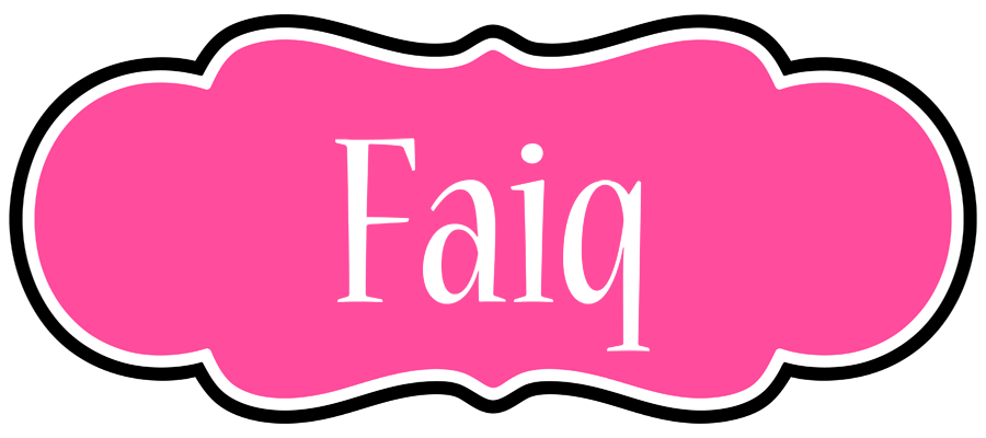 Faiq invitation logo