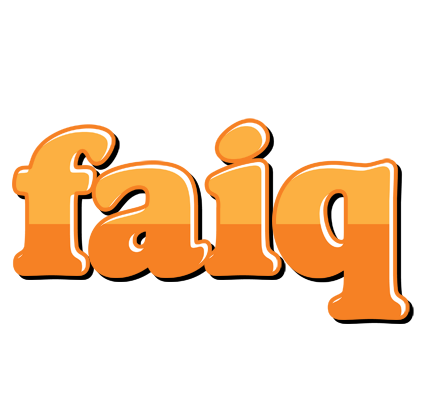 Faiq orange logo