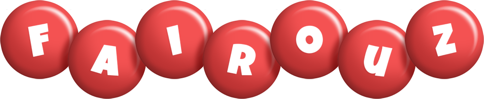 Fairouz candy-red logo