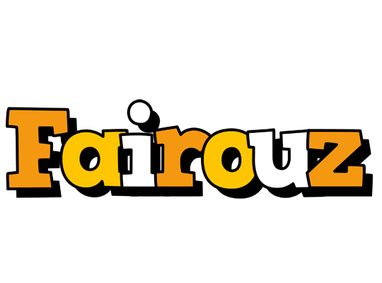 Fairouz cartoon logo