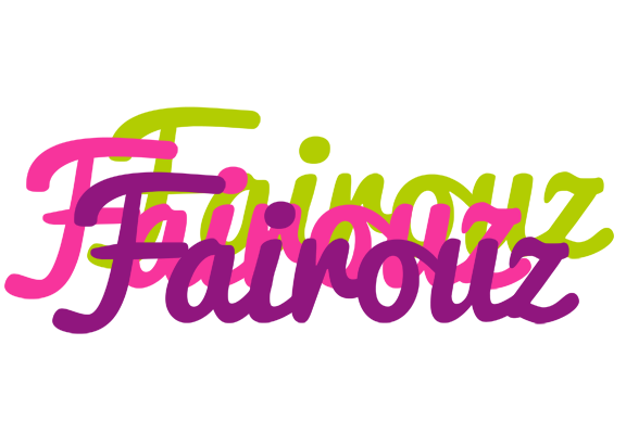 Fairouz flowers logo