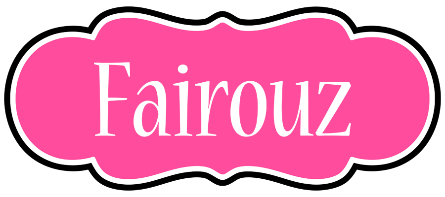 Fairouz invitation logo
