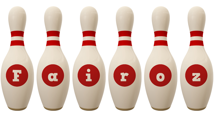 Fairoz bowling-pin logo