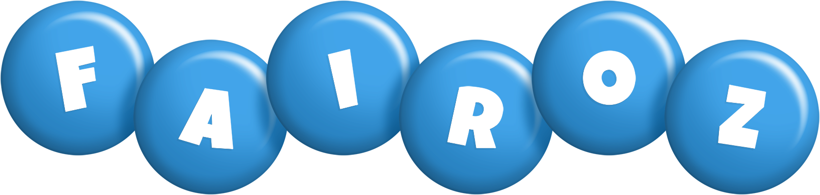 Fairoz candy-blue logo