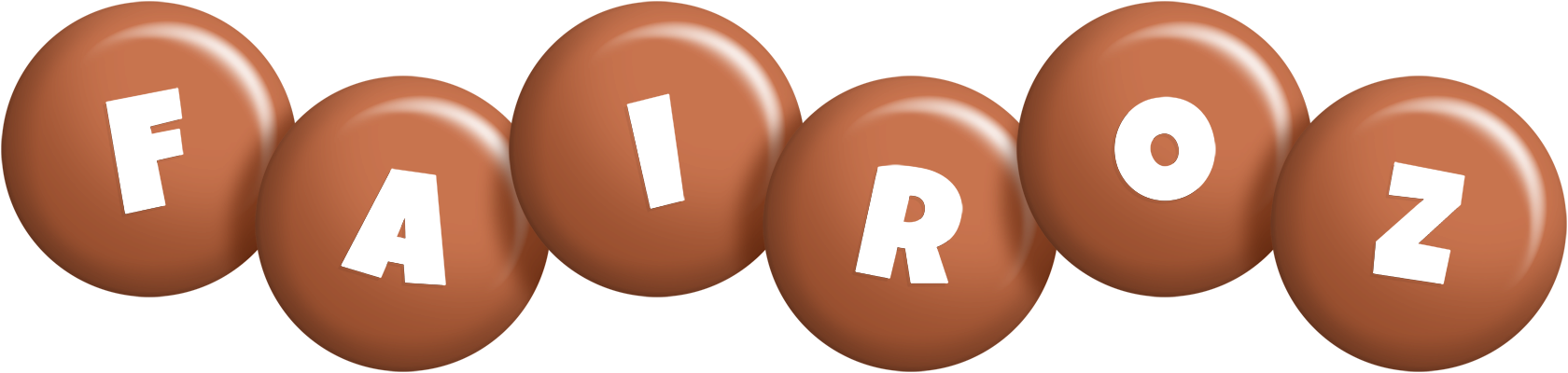 Fairoz candy-brown logo