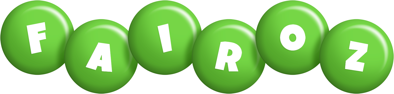 Fairoz candy-green logo