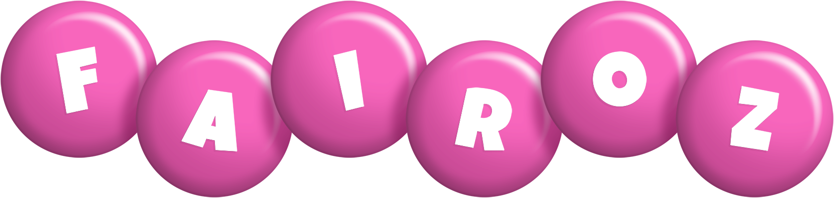 Fairoz candy-pink logo