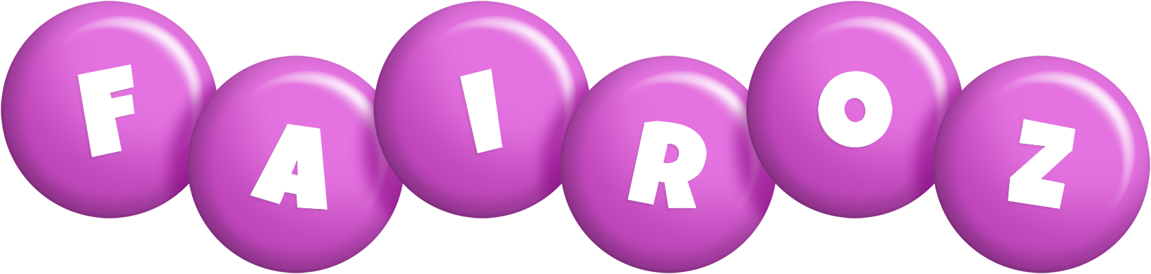 Fairoz candy-purple logo