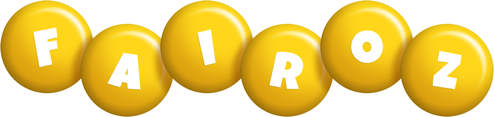 Fairoz candy-yellow logo