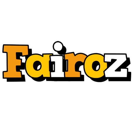 Fairoz cartoon logo
