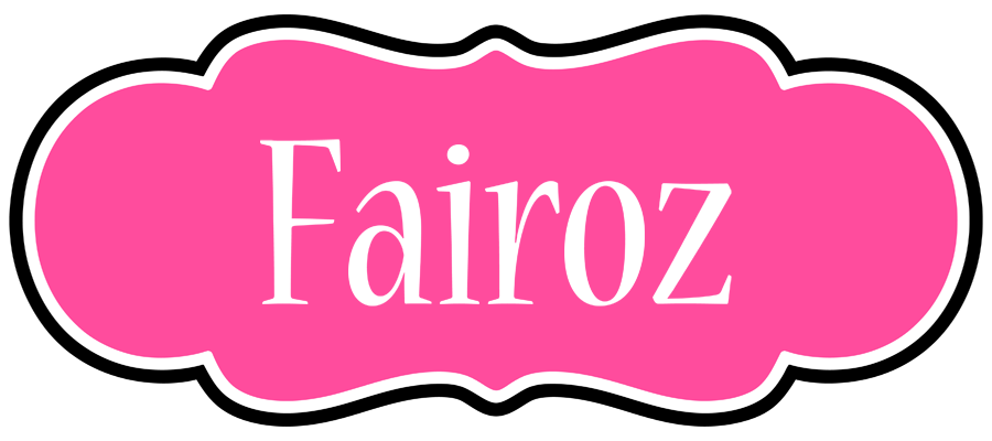 Fairoz invitation logo