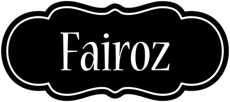 Fairoz welcome logo