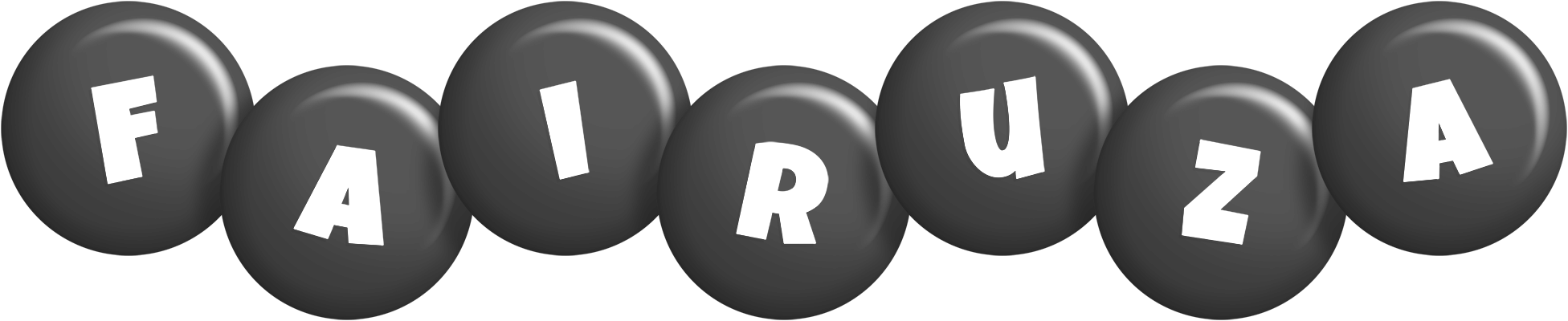 Fairuza candy-black logo