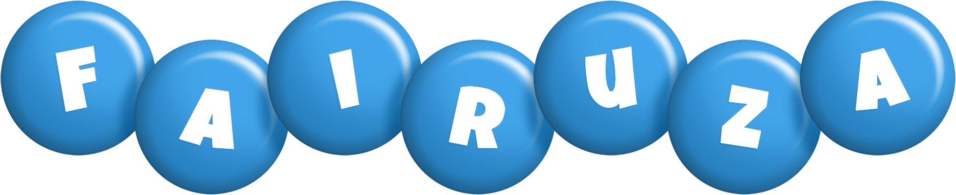 Fairuza candy-blue logo