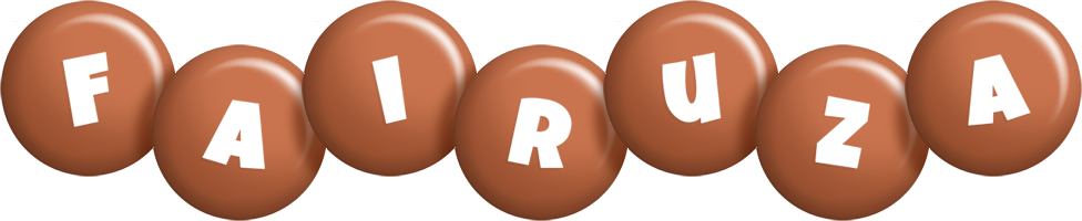 Fairuza candy-brown logo