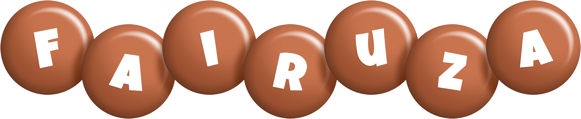 Fairuza candy-brown logo