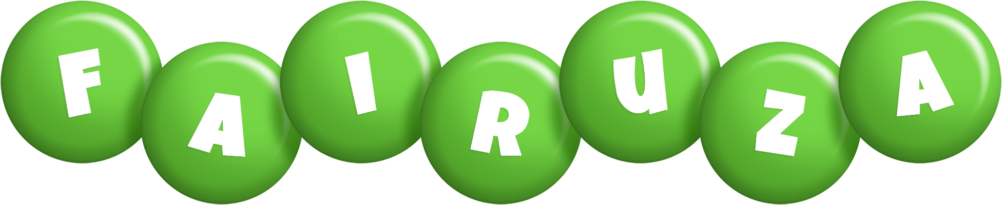 Fairuza candy-green logo