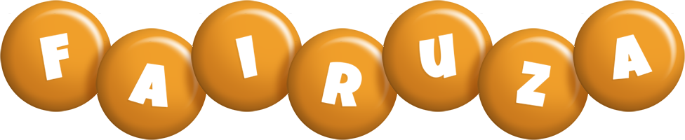 Fairuza candy-orange logo