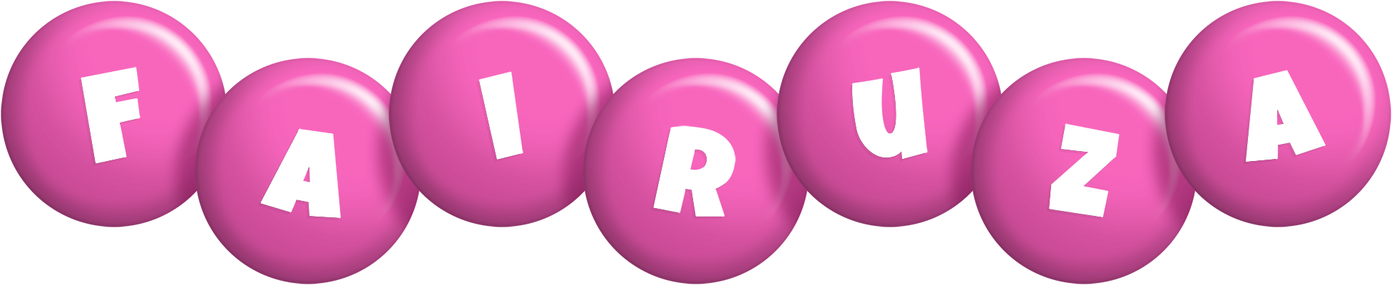 Fairuza candy-pink logo