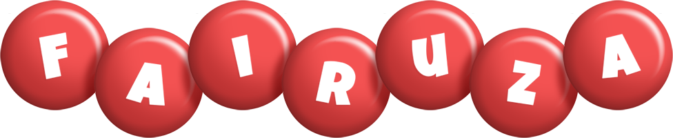 Fairuza candy-red logo