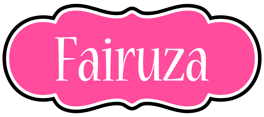 Fairuza invitation logo
