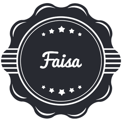 Faisa badge logo
